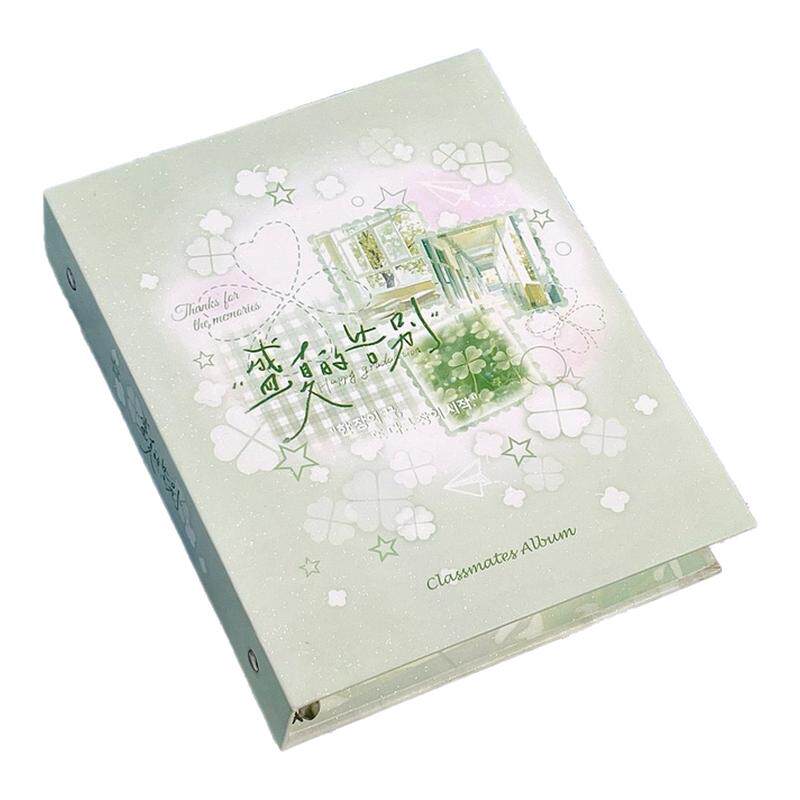 韩系闪砂A5同学录多款清新ins告别毕业纪念册小学生高颜值留言册