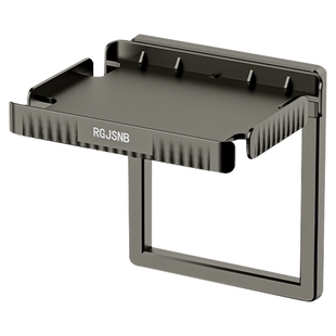 摄像头插座置物架墙上免打孔路由器机顶盒托架放室内外监控器支架