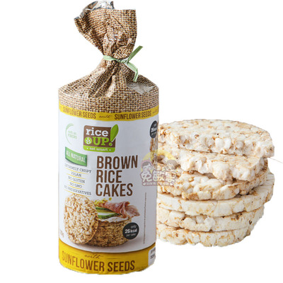 甘齿记无麸质代餐健身糙米米饼干