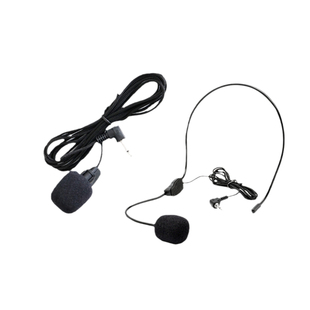 头戴小蜜蜂麦克风扩音器老师教师用有线领夹头戴式上讲课教学话