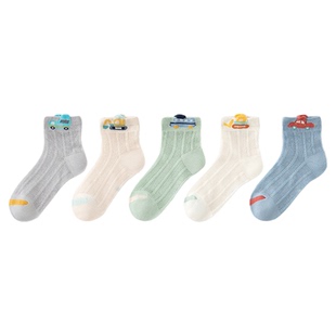 男童袜子儿童夏季桑蚕袜男孩透气凉感网眼袜中大童女童宝宝蚕丝袜