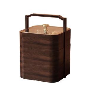 家用果盘坚果零食干果盒多层带盖糖果盒茶几瓜子防潮密封收纳盒子