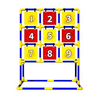 九宫格飞盘团建道具学校趣味公司活动投掷游戏专业运动户外飞盘架