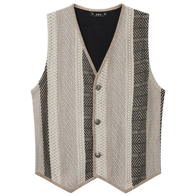 JDV商场同款男士拼色针织马甲