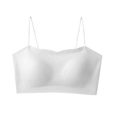 猫人冰丝无痕凉感吊带背心女