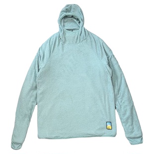 日单阿尔法绒Alpha60超轻量户外保暖抓绒连帽衫男同款连帽衫外套