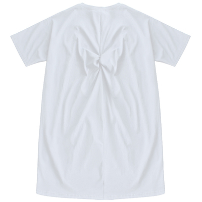 小心机后背镂空慵懒风t恤女