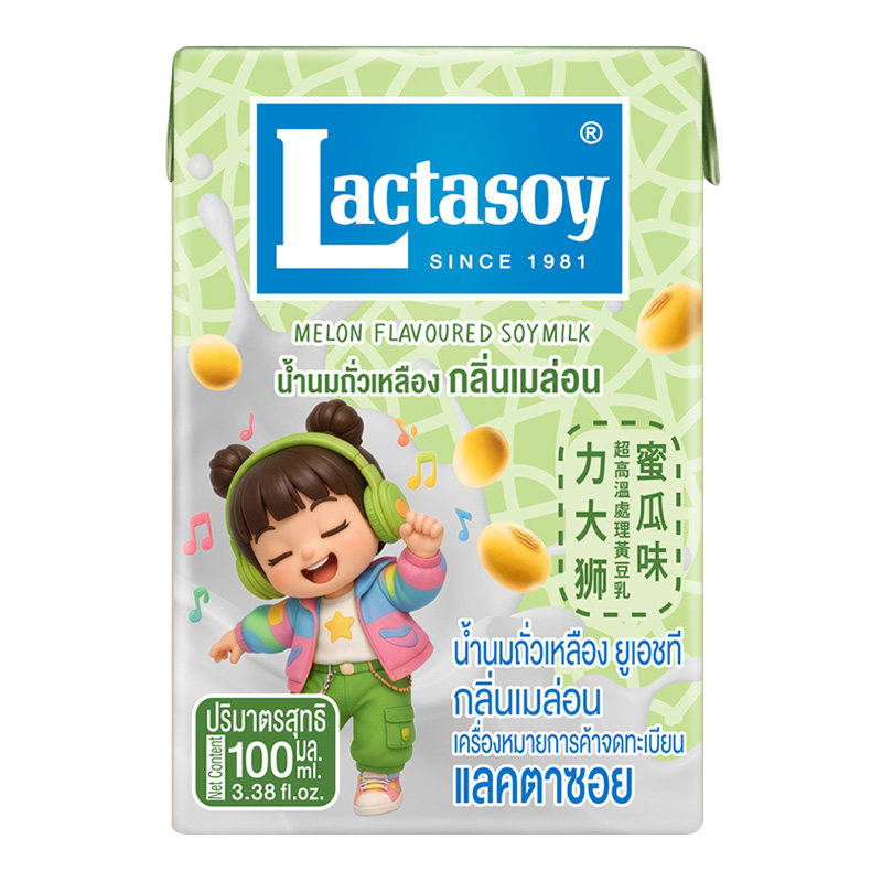 力大狮豆奶蜜瓜味香蕉味