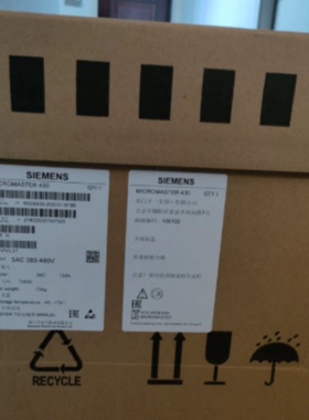 议价西门子M440变频器75KW 6SE6430-2UD37-5FB0 6SE64302UD375FB0