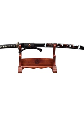 云龙打刀武士刃龙泉一体龙骨宝刀摆件纯铜雕送礼冷兵器太刀未开刃