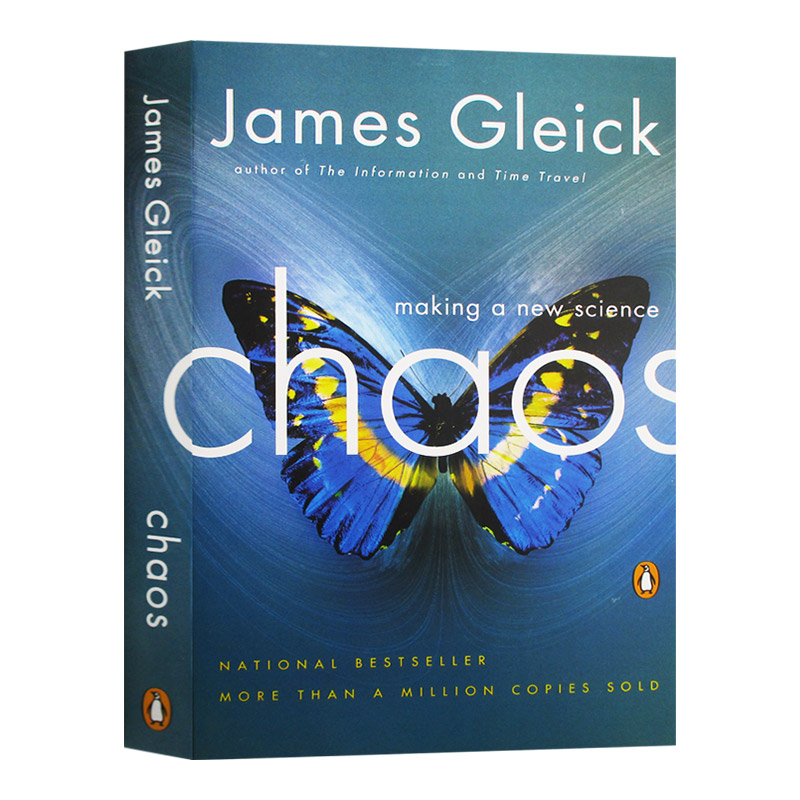 混沌 开创新科学 Chaos Making a New Science 英文原版一门新科学的制作 詹姆斯格雷克 James Gleick 英文版进口原版英语书籍
