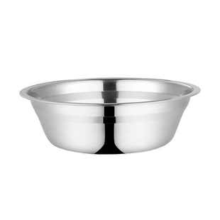 不锈钢盆食品级316平底汤盆饭碗家用304小盆饭盆加厚铁盆小碗盆子