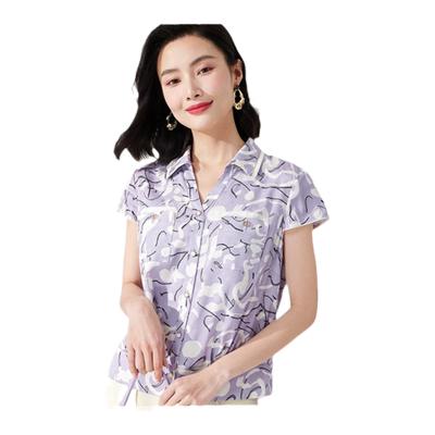 乔万尼真丝衬衫女2026新款夏季19mm重磅桑蚕丝上衣高级感ET2C231