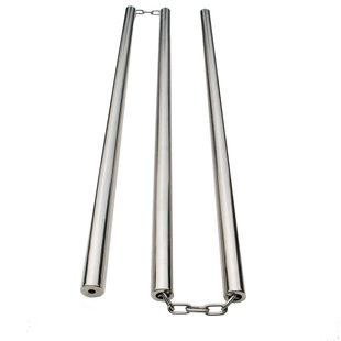 123双节棍变体不锈钢三节棍 平口  表演 直径22 三截棍