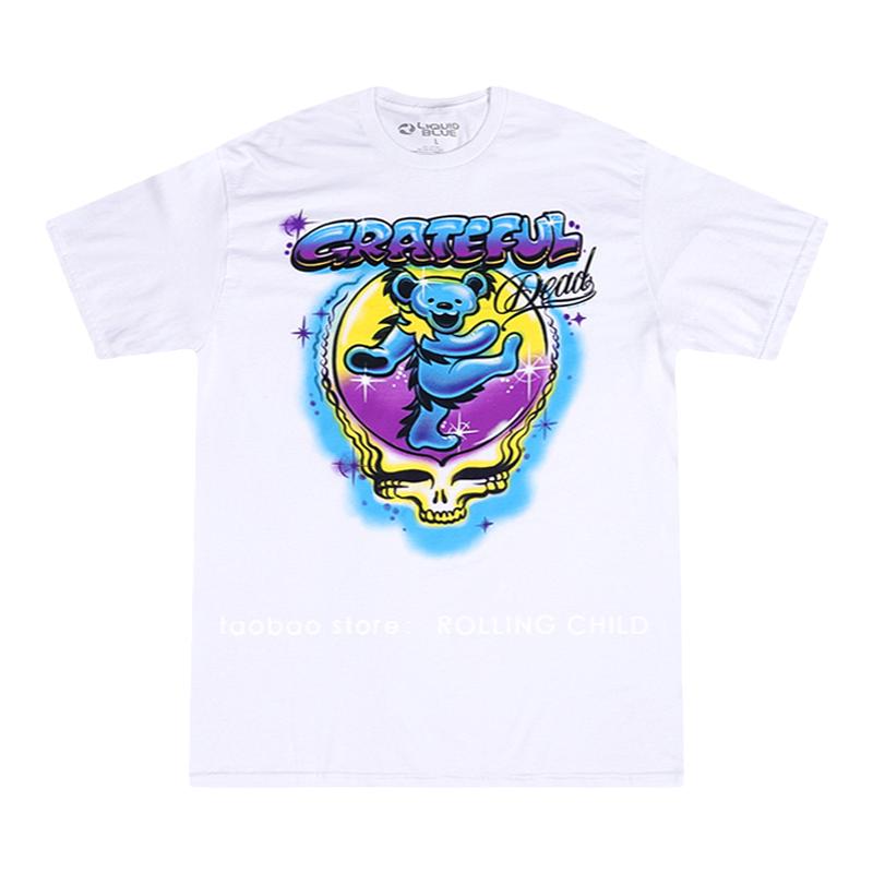 正版GratefulDead摇滚T恤现行版