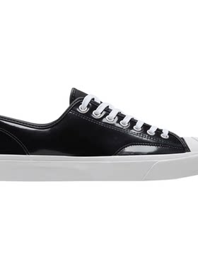 Converse匡威帆布鞋男女开口笑亮皮低帮时尚休闲板鞋168134C