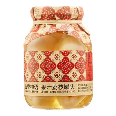 应季物语水果罐头390g组合装