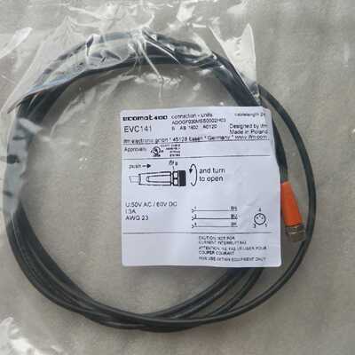 议价全新原装正品易福门IFM接近开关连接线 EVC141 现货