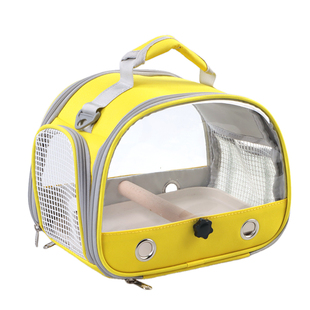 鹦鹉外出包四季便携鸟包透气斜跨包虎皮玄凤窝牡丹透明可视外带笼