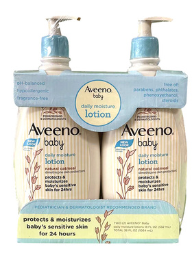 Aveeno宝宝润肤乳洗发沐浴二合一