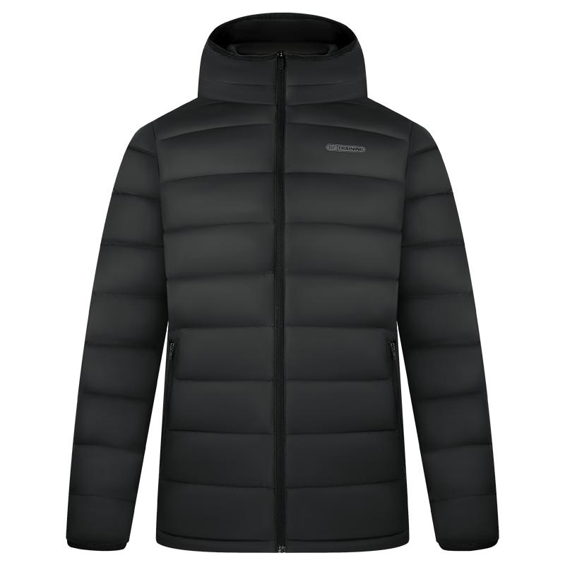 361羽绒服男2026冬男款轻盈保暖羽绒服男士连帽修身休闲羽绒外套