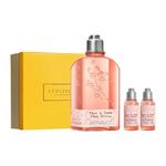 欧舒丹甜蜜樱花香氛沐浴露清洁留香啫喱秋冬送人礼物礼盒男女士