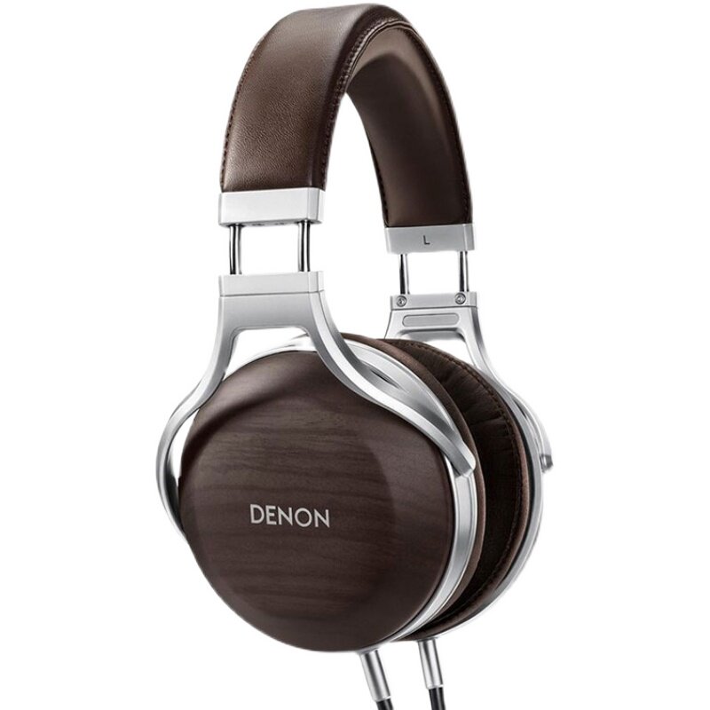 Denon/天龙 AH-D5200低阻直推发烧HiFi封闭头戴式耳机 圆声带行货