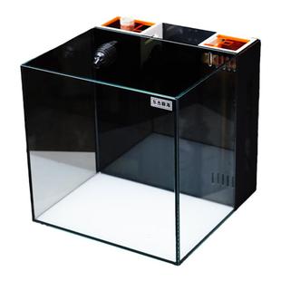 40背滤海水缸全套珊瑚缸原生玻璃海缸小型检疫鱼缸饲养珊瑚海水鱼