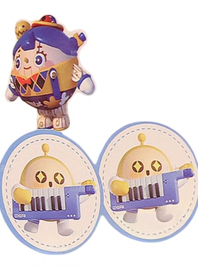 卡通蛋仔派对主题生日甜品台烘焙