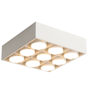 无主灯客厅照明极简明装筒灯卧室灯斗胆灯适用米家智能方形吸顶灯