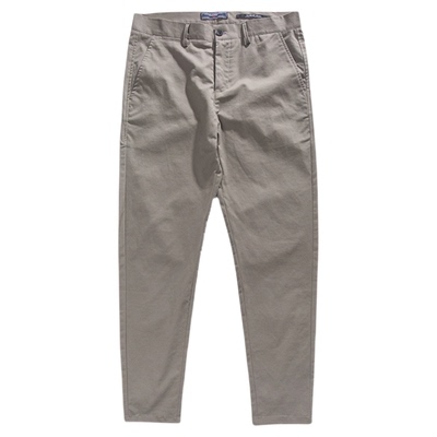 休闲裤胖子宽松潮大码修身小直