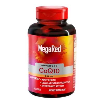 MegaRed脉拓辅酶Q10高含量易吸收心肌护血管强健骨骼心脏健康90粒