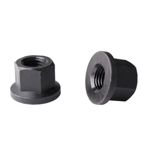 康飞 淬火高强度法兰螺帽/带垫六角螺母/压板螺帽 M8-24/27/30/3