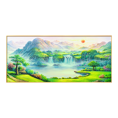 【风水大师推荐】山水画客厅挂画