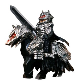 第三方积木人仔格斯勇士战狼剑风传奇男孩拼装人偶玩具机甲模型