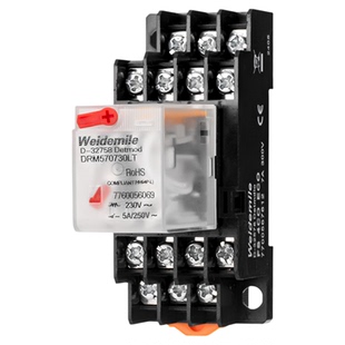 小型中间继电器24V DRM270024L 270730L交流DRM570024LT 570730LT