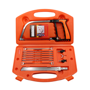 6寸魔鬼锯弓工具箱迷你钢锯条家用木工小锯子多功能手工锯架切割