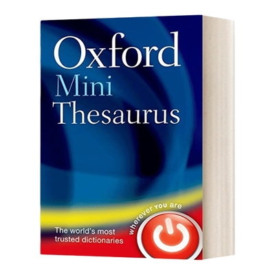 英文原版 Oxford Mini Thesaurus 牛津袖珍同义反义词词典 英文版 进口英语原版书籍