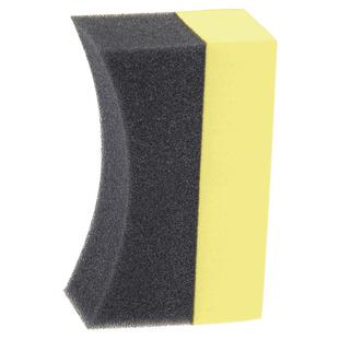 汽车美容轮胎内饰轮毂上光边角海绵擦缝隙多功能打蜡除蜡清洁工具