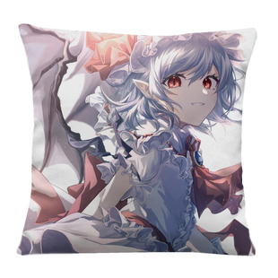 东方project周边大小姐蕾米莉亚 斯卡蕾特威严满满抱头蹲防抱枕头