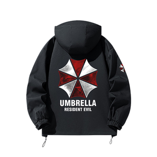 生化危机4村庄重制安布雷拉保护伞公司游戏周边夹克休闲连帽外套