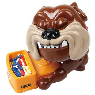 小心恶犬夹骨头恶狗咬手指鳄鱼偷骨头狗咬人恐龙整蛊恶搞儿童玩具