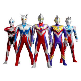 正版奥特曼新款玩具人偶儿童赛罗迪迦手办男孩生日礼物泽塔特利迦