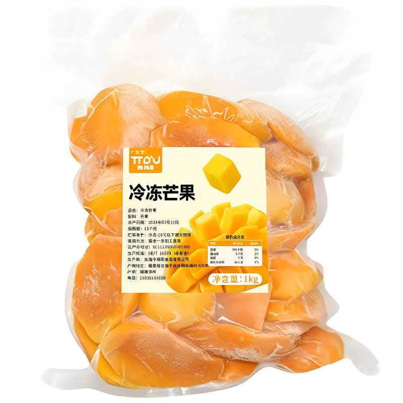 广西当季速冻小台农芒果肉整箱
