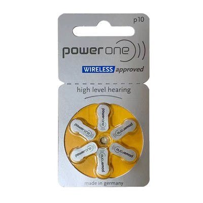 助听器专用电池纽扣电子powerone