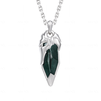 AWNL霖奈北境勇士荣耀头冠项链