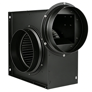 外转子管道抽风机强力静音厨房排油烟大功率抽风机家用换气排风机