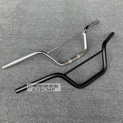 摩托车车把CG125 复古改装车把越野小燕把手把龙头方向22口径车把