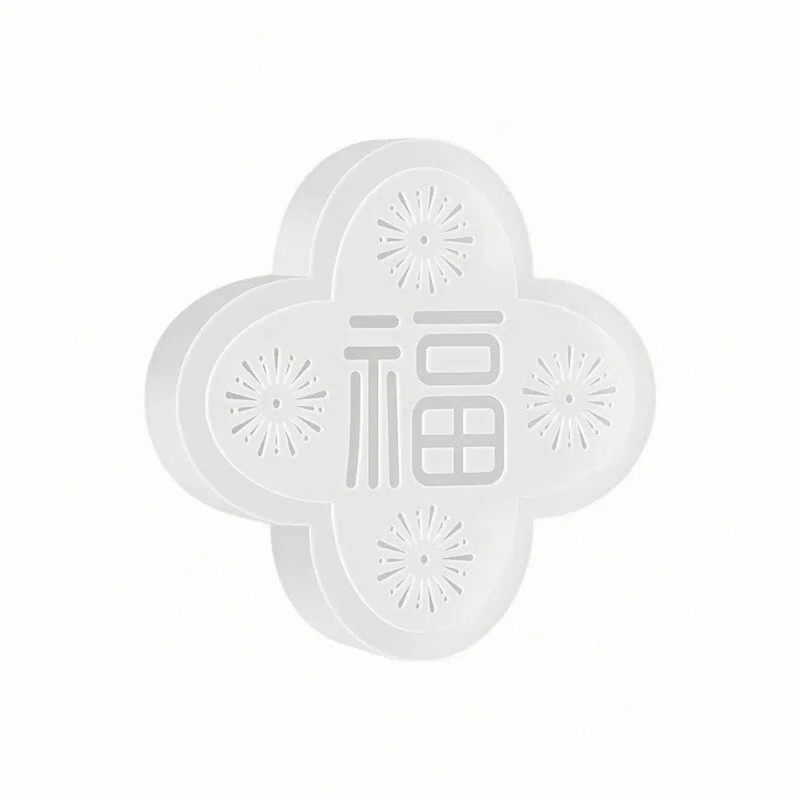 福字硅胶门把手防撞贴