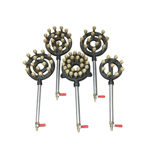 商用猛火灶炉头煤气单灶台式饭店燃气灶高压液化气沼气天然气灶头